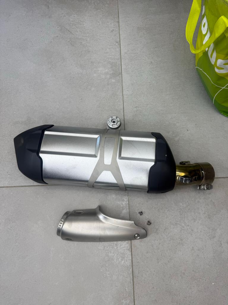 Bmw 1250gs orginele uitlaat, Ophalen of Verzenden, Gebruikt