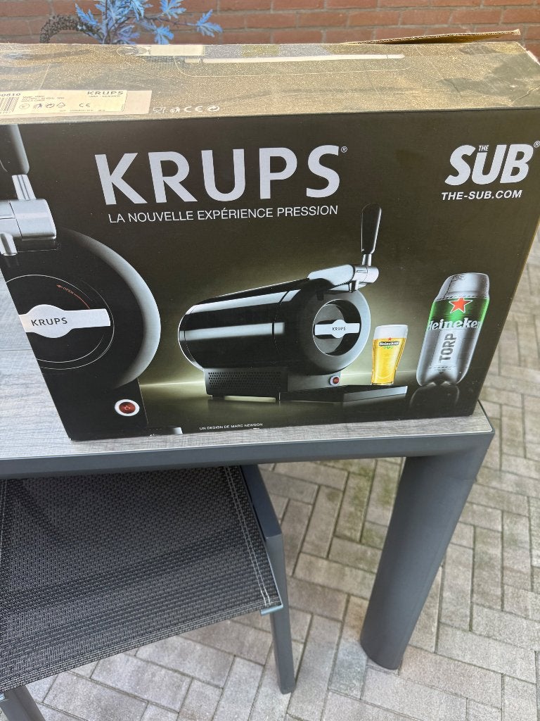 Krups biertap, Ophalen, Nieuw, Krups