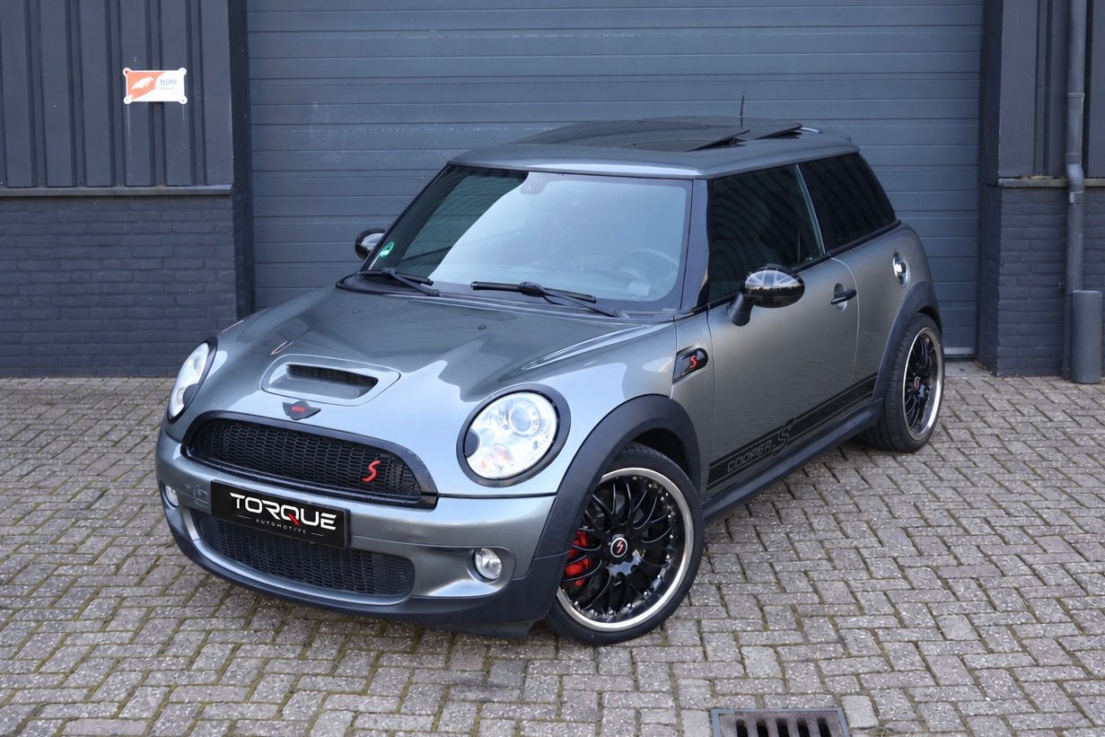 Mini Cooper S 1.6 174pk | 2008 | Pano | Airco | Climate, Auto's, Voorwielaandrijving, Zwart, 4 cilinders, 4 stoelen