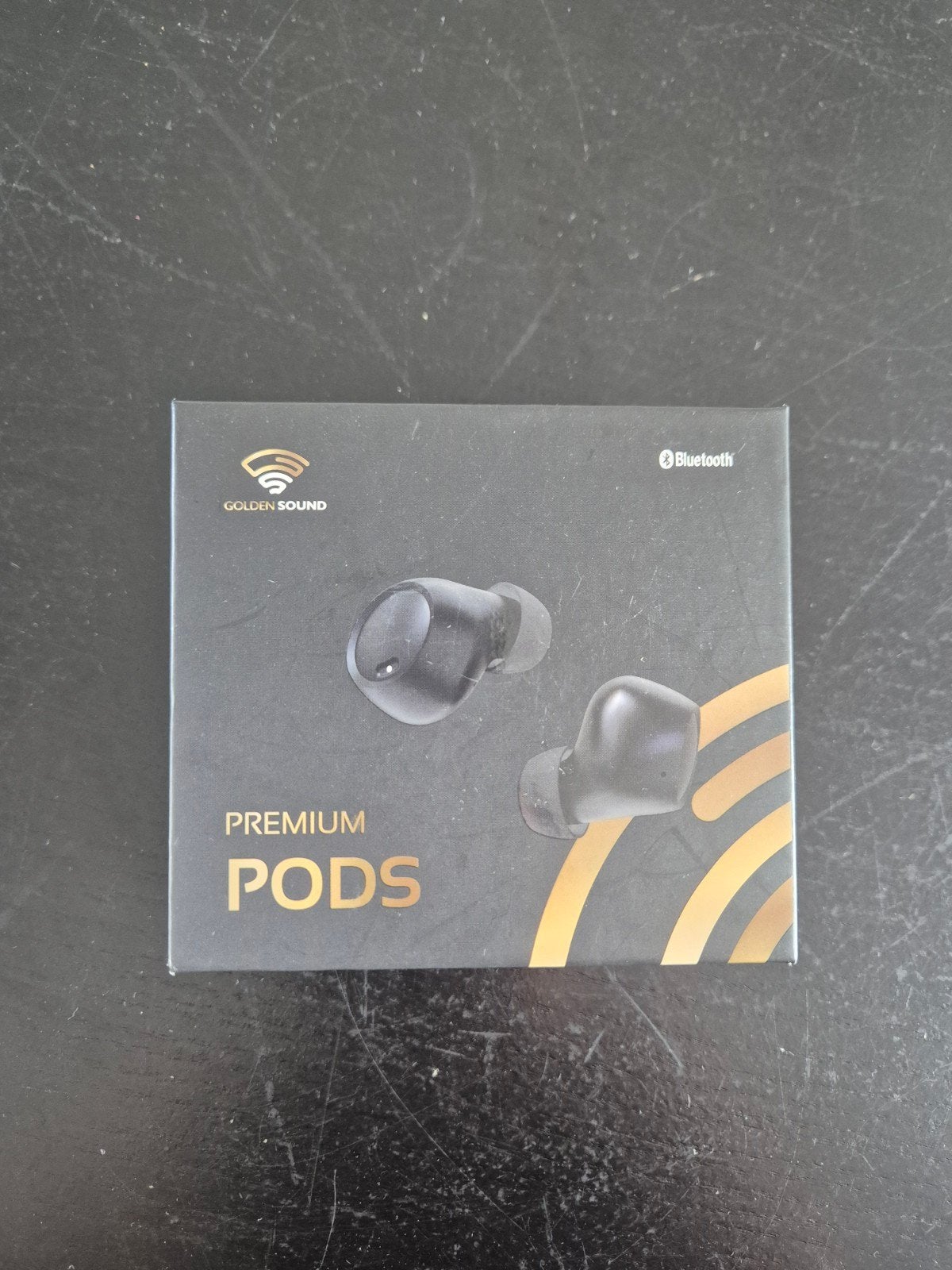 Golden Sound Premium Pods - Draadloze In-ear Oordopjes, In-ear, Zo goed als nieuw, Draadloos, Zwart