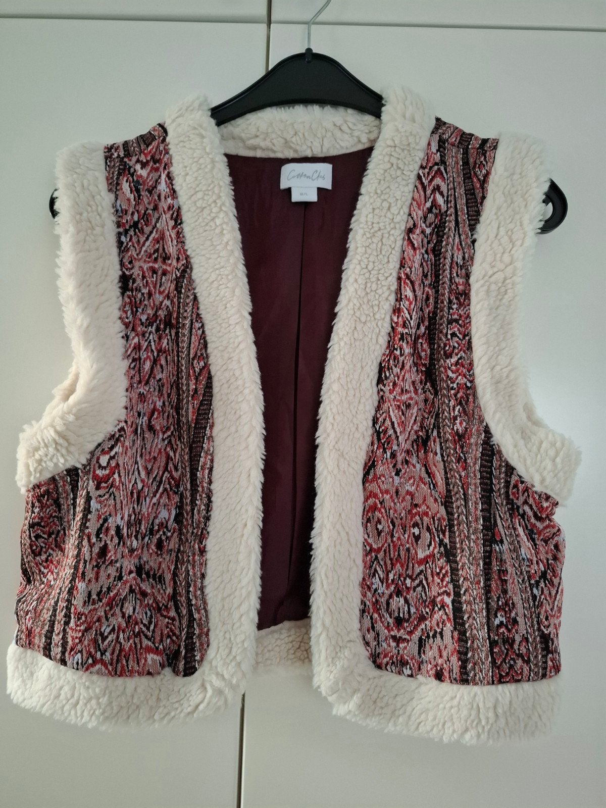 Mouwloos vest van Cotton Club, maat M/L, Maat 38/40 (M), Meerkleurig, Ophalen of Verzenden, Zo goed als nieuw