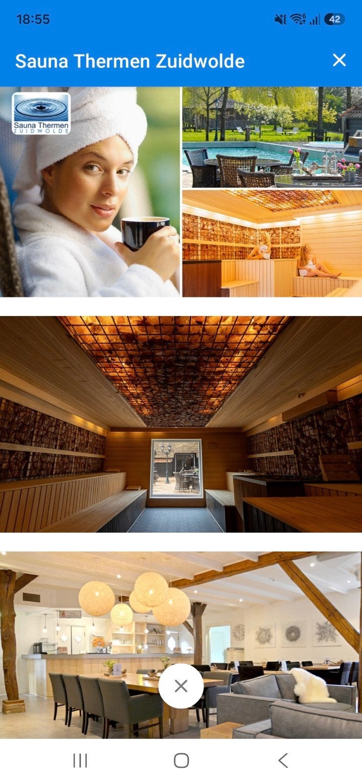2x vouchers Sauna Zuidwolde, Ophalen of Verzenden, Nieuw, Toebehoren