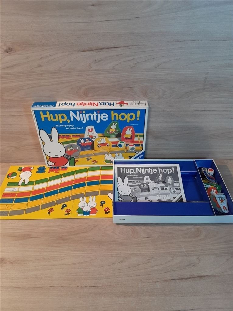 Hup nijntje hop - s5949, Hobby en Vrije tijd, Gezelschapsspellen | Bordspellen, Verzenden, Zo goed als nieuw