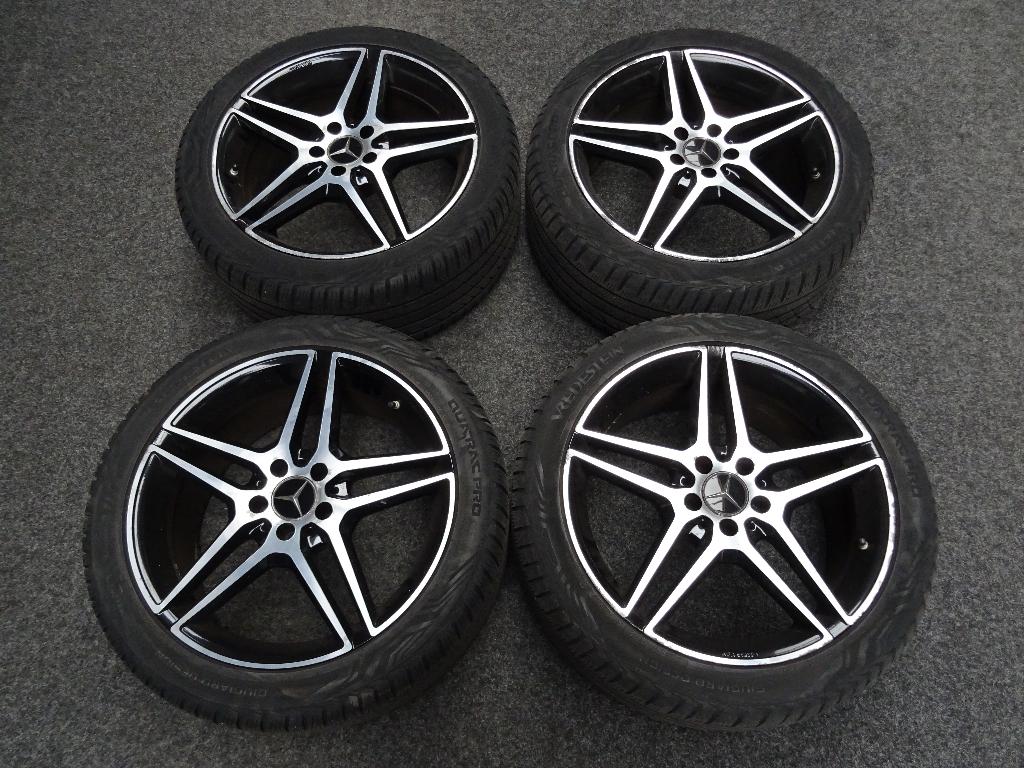Set 19 inch Mercedes Vito V Klasse Vredestein Allseasons, 255 mm, Banden en Velgen, All Season, Ophalen