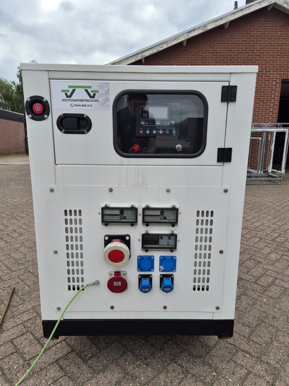 Sika SK 45 Silent Generator - 45 KVA, slechts 70 draaiuren, Ophalen, Sika, Onbekend, Onbekend