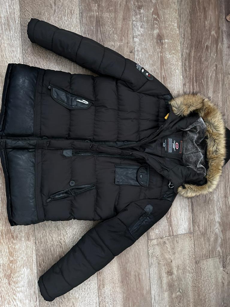 Canandian peak jas, Ophalen of Verzenden, Zo goed als nieuw, Maat 56/58 (XL), Zwart