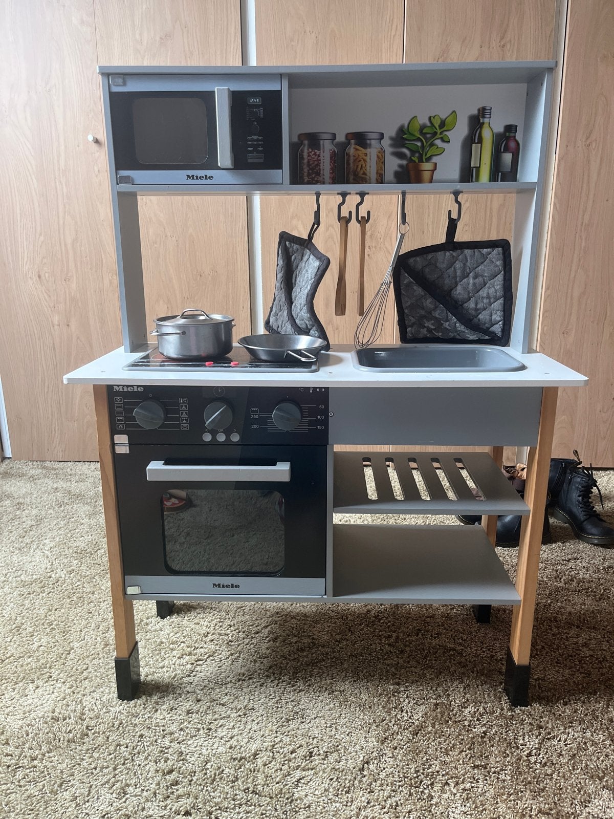 Miele speelkeuken met Little Dutch accessoires, Ophalen, Gebruikt, Ontdekken, Met licht