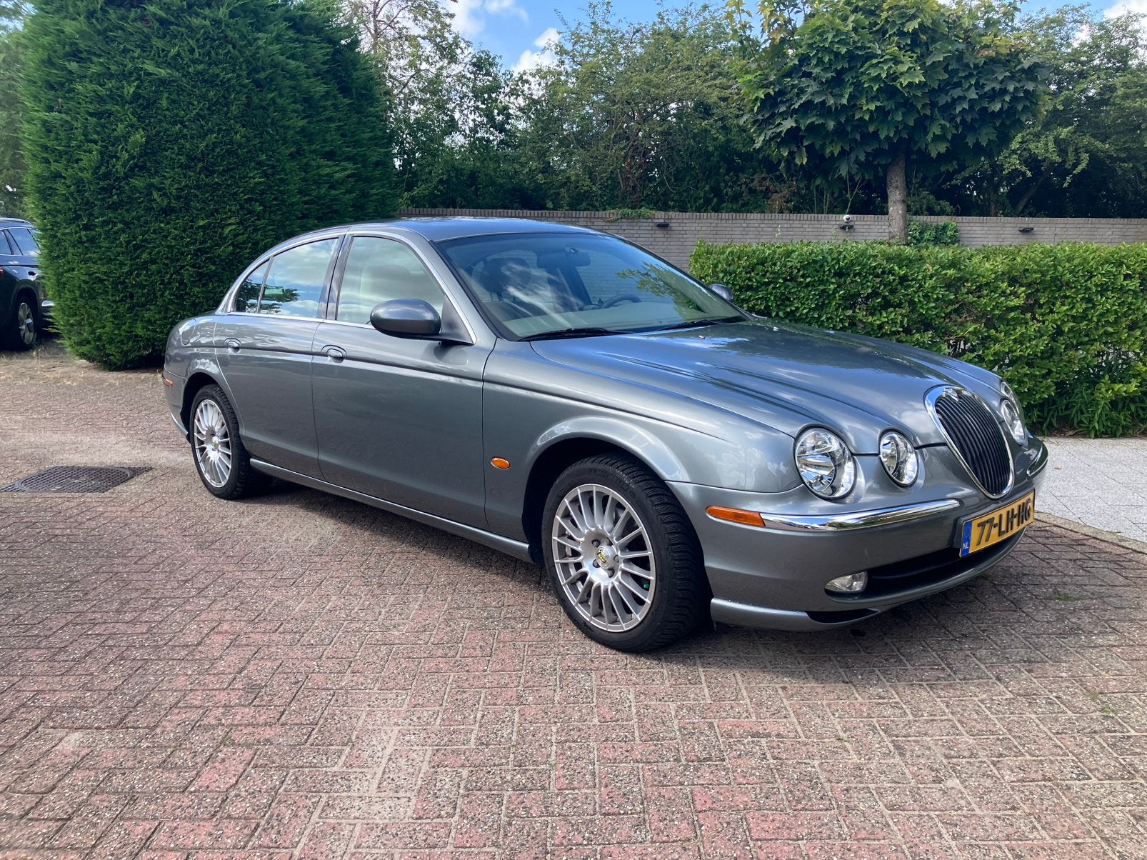Jaguar S-Type 2.5 V6 Sport AUT 2003 Grijs EERSTE EIGENAAR, Auto's, Jaguar, Particulier, S-Type, ABS, Alarm, Automatische klimaatregeling
