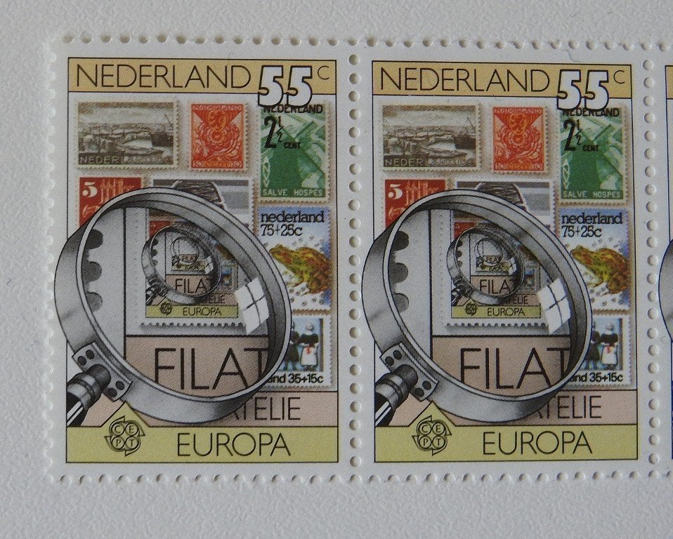 2 postzegels Nederland- Europa Filatelie  1979, Postzegels en Munten, Postzegels | Nederland, Verzenden, Na 1940, Postfris