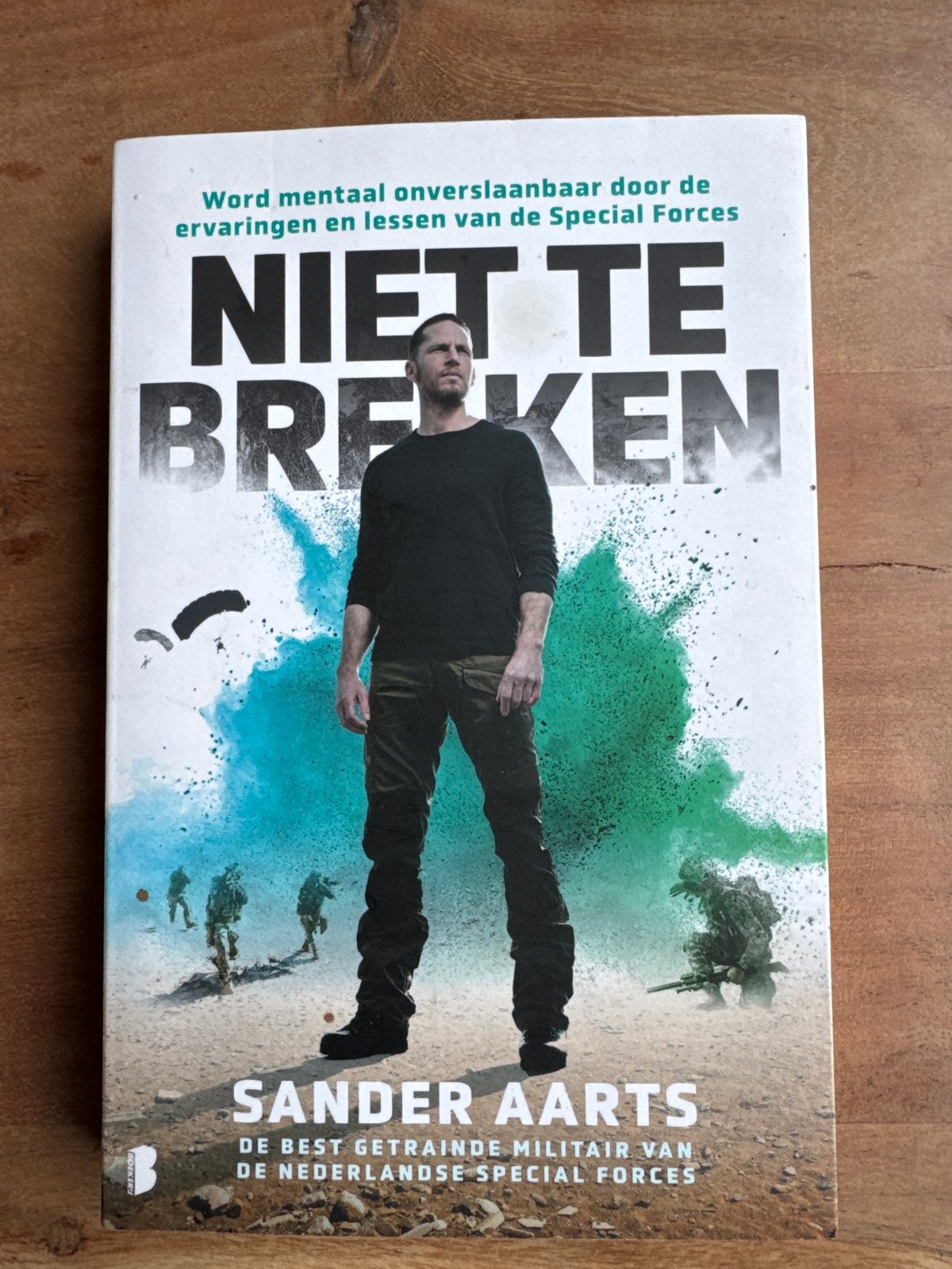 Niet Te Breken - Sander Aarts (Special Forces), Ophalen of Verzenden, 1945 tot heden, Zo goed als nieuw, Overige onderwerpen