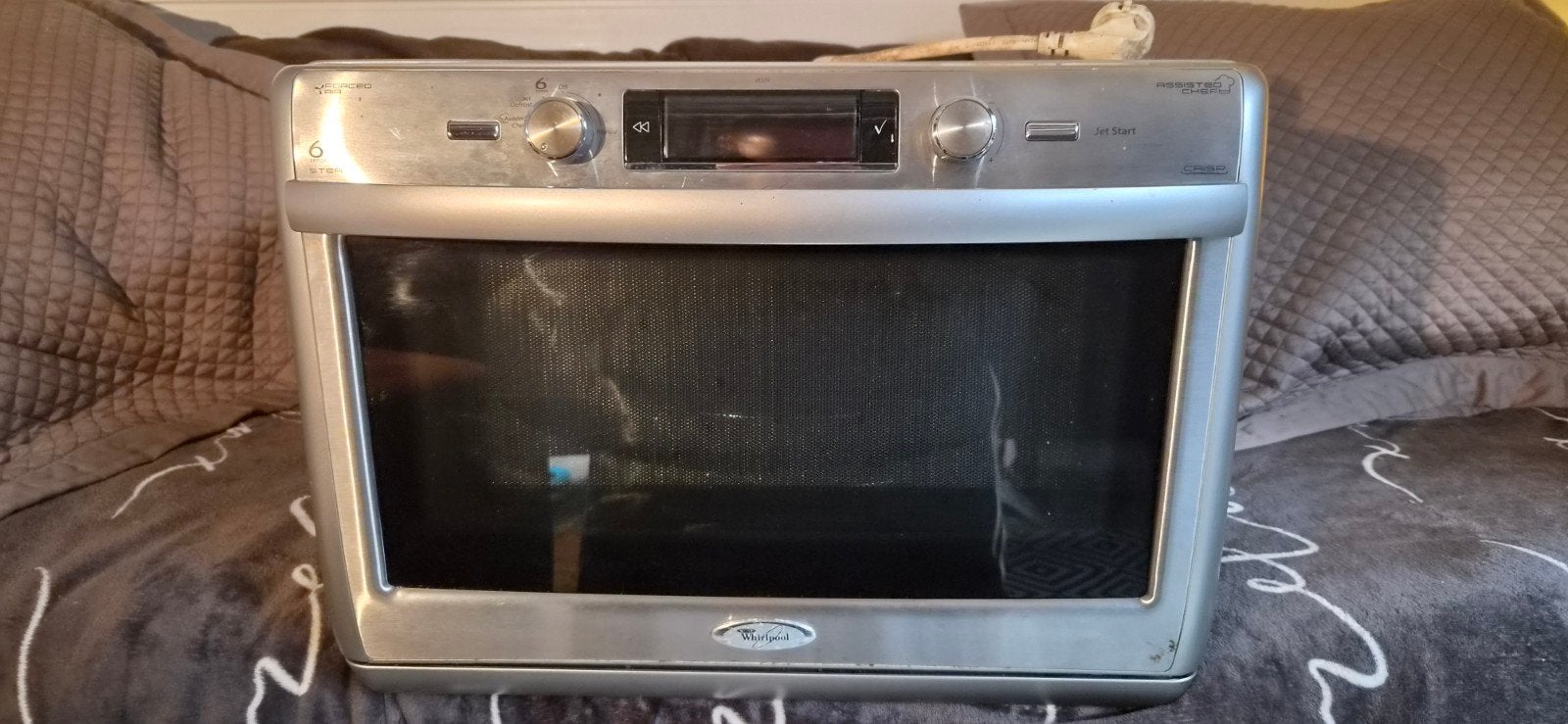 Whirlpool Combi-Stoom oven, Combimagnetron, Ophalen of Verzenden, Zo goed als nieuw, Draaiplateau