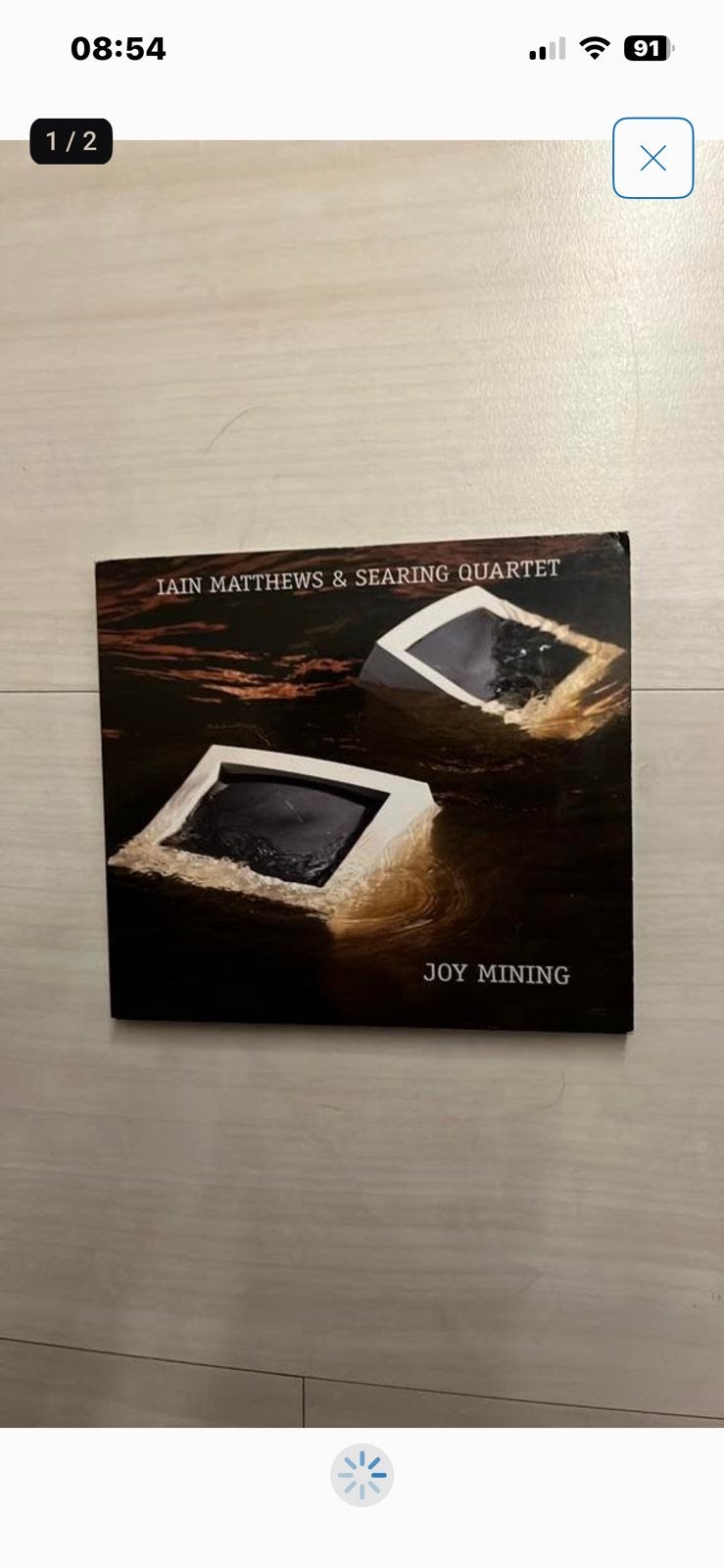 iain Matthews & Searing Quartet - joy mining (jazz), Cd's en Dvd's, Ophalen of Verzenden, 1980 tot heden, Zo goed als nieuw, Jazz
