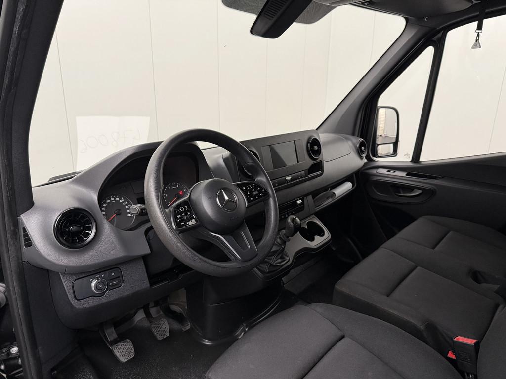 Mercedes-Benz Sprinter 317CDI L2H2 | Led | 3500Kg Trekhaak |, Multifunctioneel stuurwiel, Gebruikt, Zwart, Mercedes-Benz