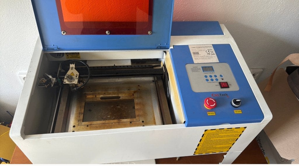 k40 CO2 Laser graveermachine, Ophalen, Gebruikt, Gereedschap of Toebehoren