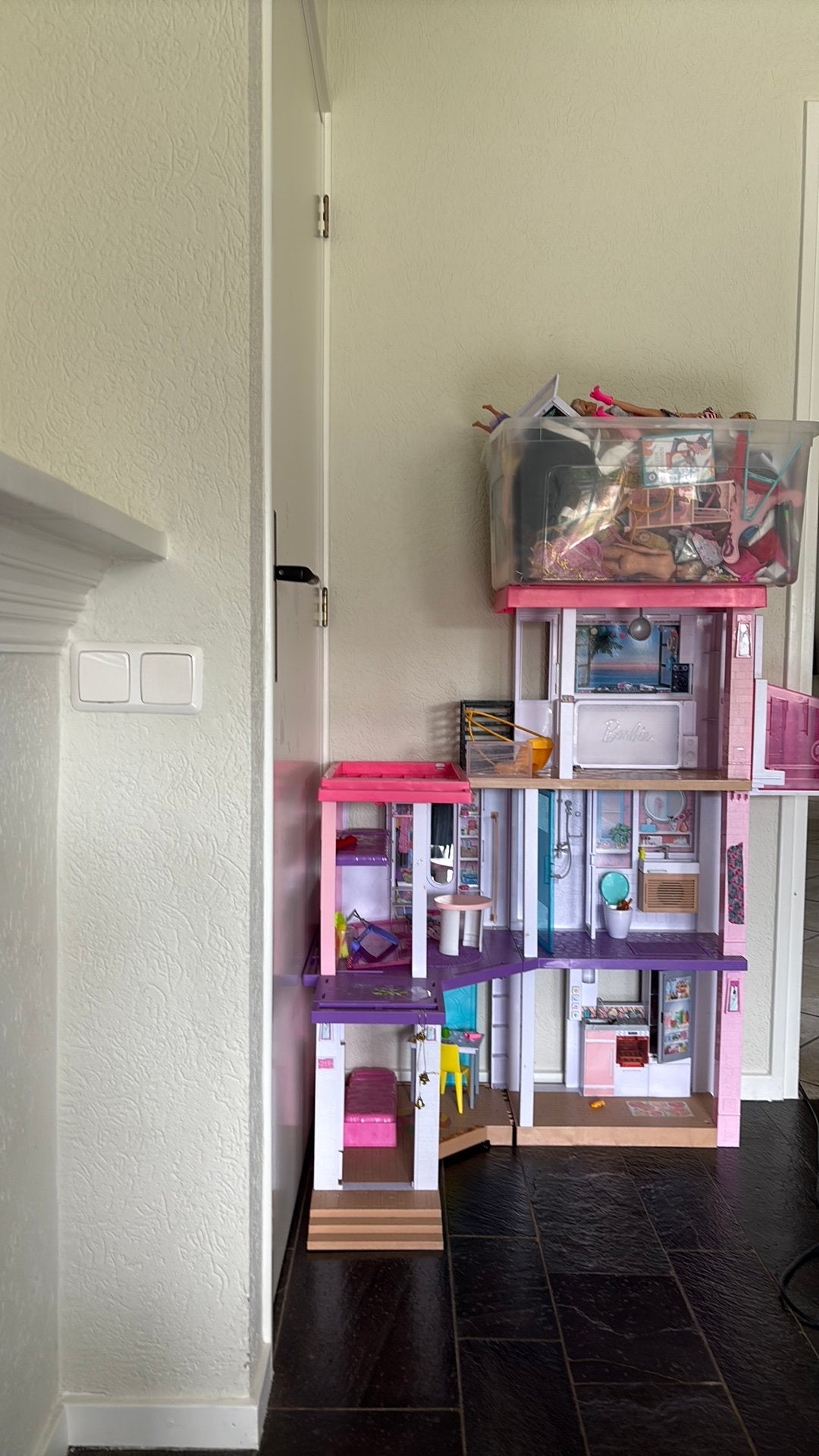 Barbie villa, Ophalen of Verzenden, Zo goed als nieuw, Toebehoren
