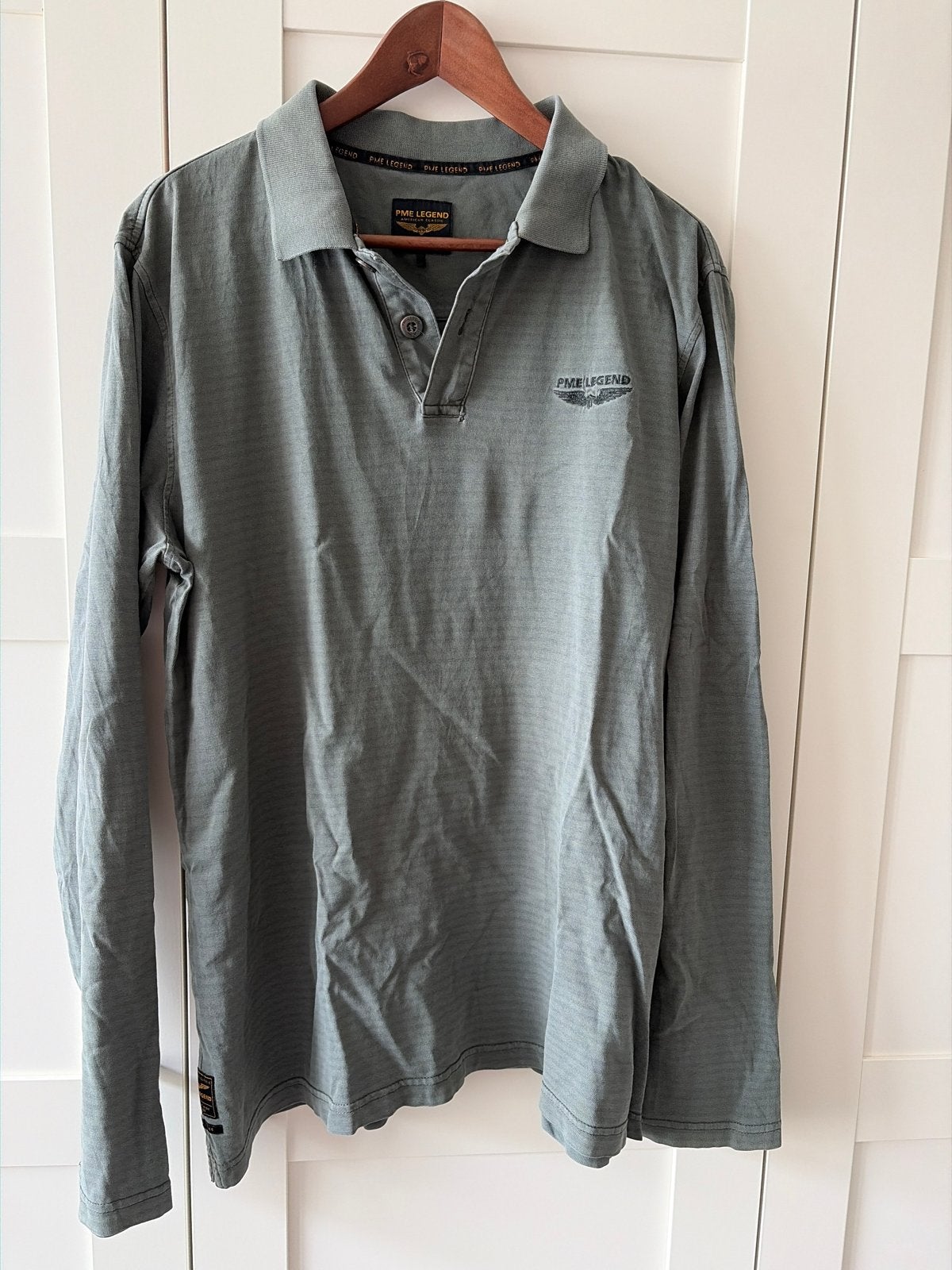 PME Legend Longsleeve Polo Shirt - Maat XL, Ophalen of Verzenden, Zo goed als nieuw