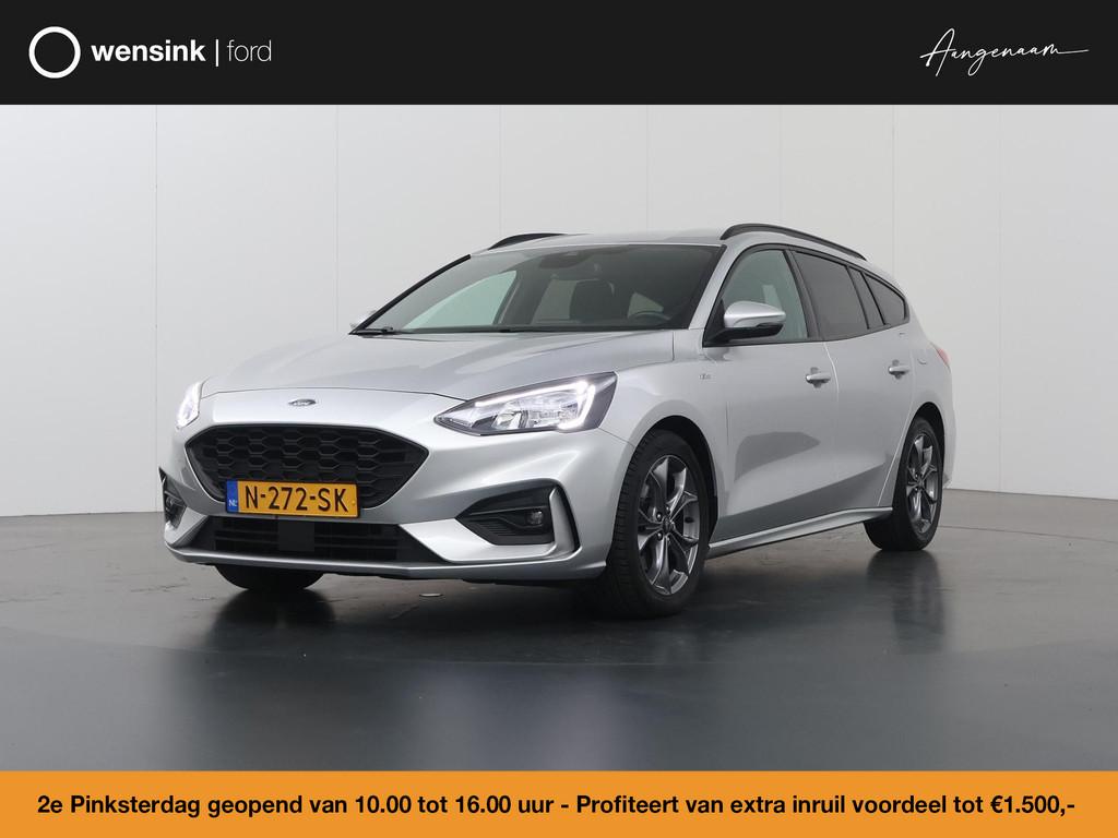 Ford Focus Wagon 1.0 EcoBoost Hybrid ST Line Business | Wint, Auto's, Origineel Nederlands, 19 km/l, Zilver of Grijs, 999 cc