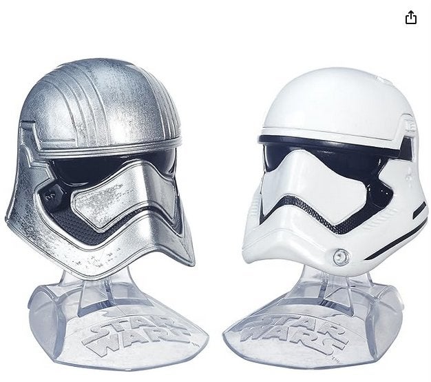Captain Phasma and First order stormtrooper helmen, Verzamelen, Verzenden, Nieuw, Beeldje of Buste