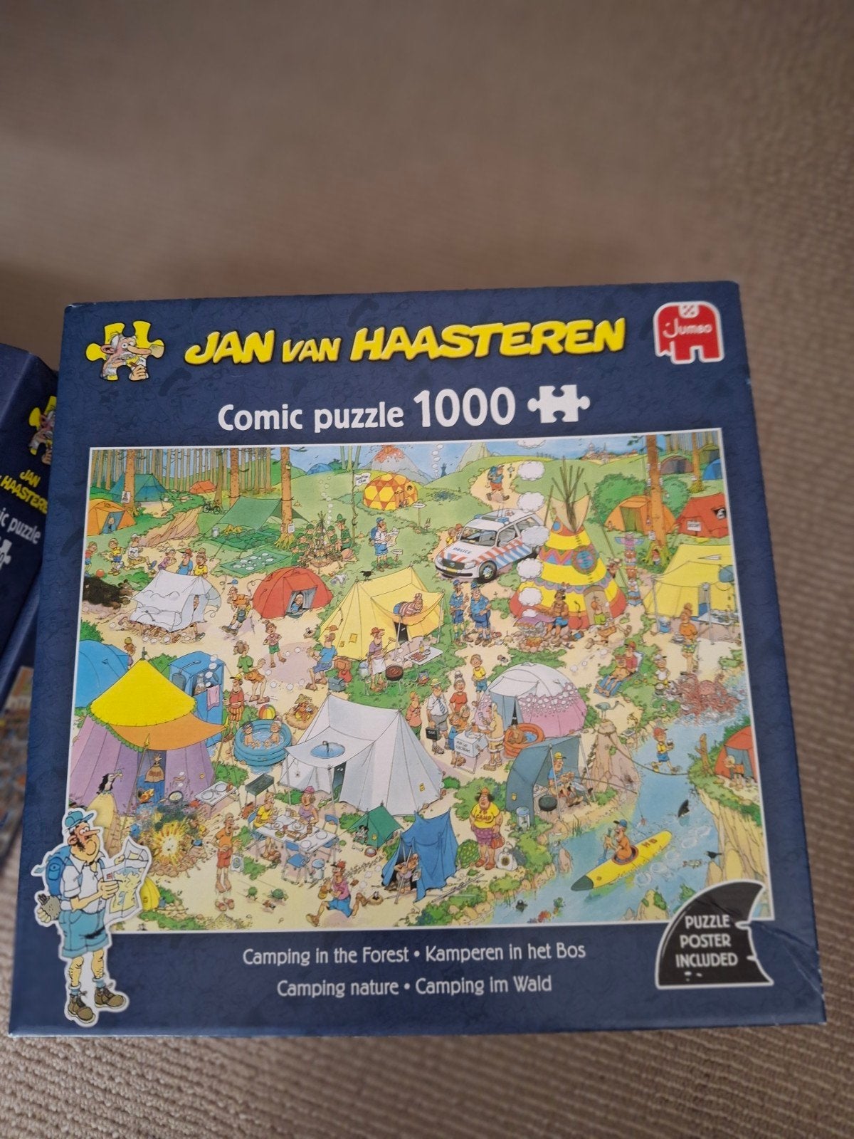 Jan van Haasteren Puzzels 1000 stukjes -, Ophalen of Verzenden, 500 t/m 1500 stukjes, Zo goed als nieuw, Legpuzzel