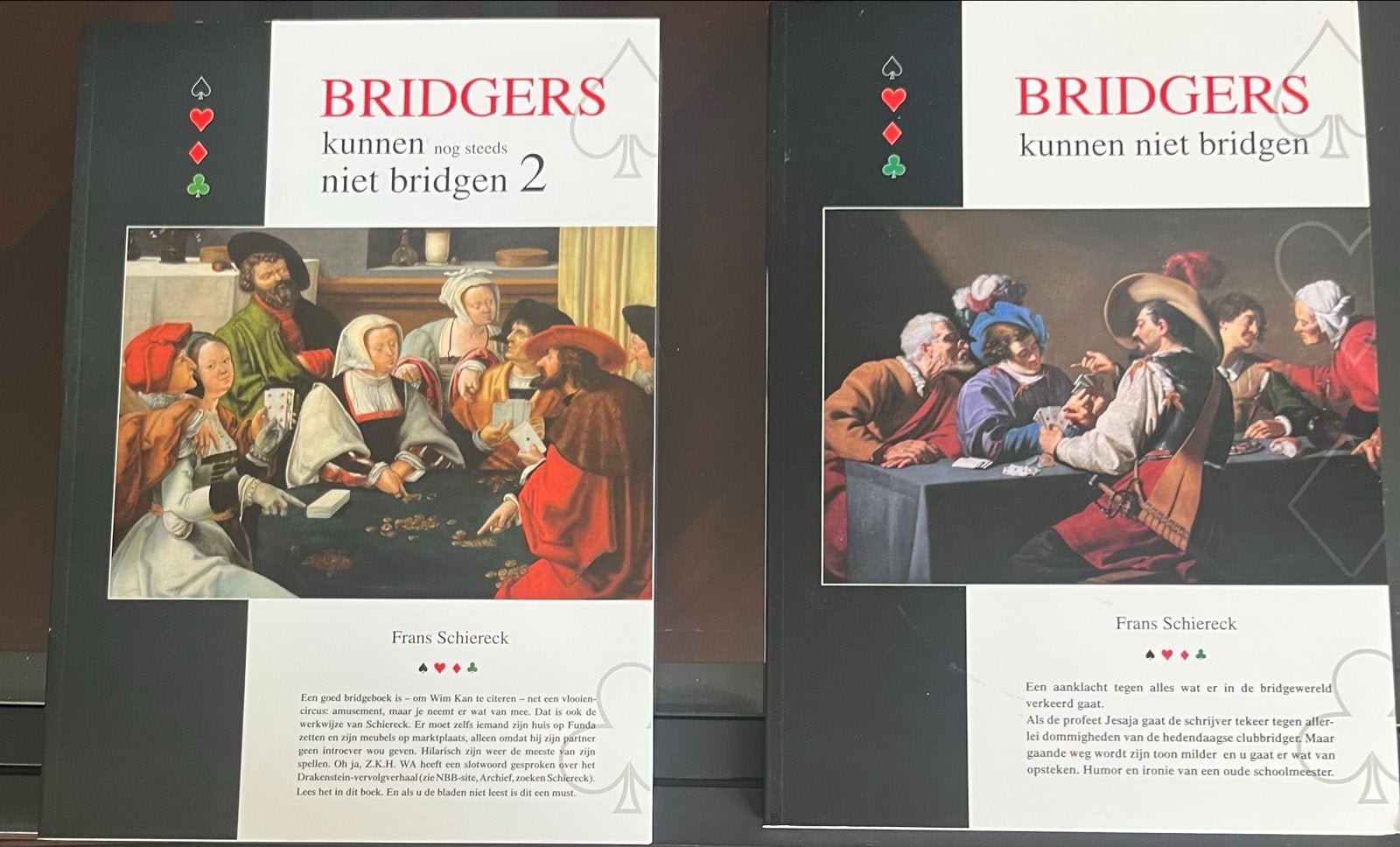 Bridgers kunnen niet bridgen 1 & 2 - Frans Schiereck, Ophalen of Verzenden, Zo goed als nieuw