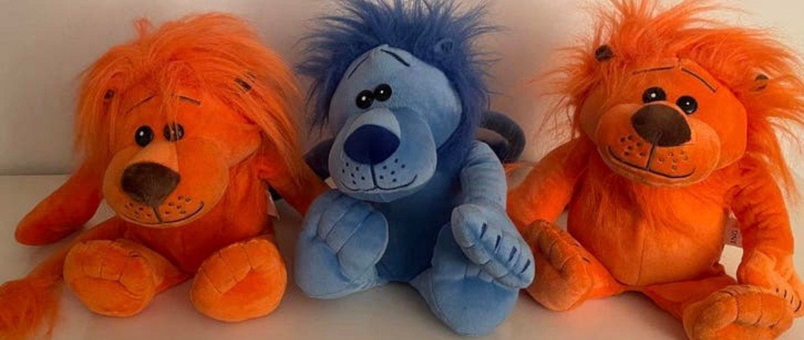 Spaarpot voor  kinderen van de postbank oranje, Ophalen of Verzenden, Zo goed als nieuw, Overige materialen, Dier