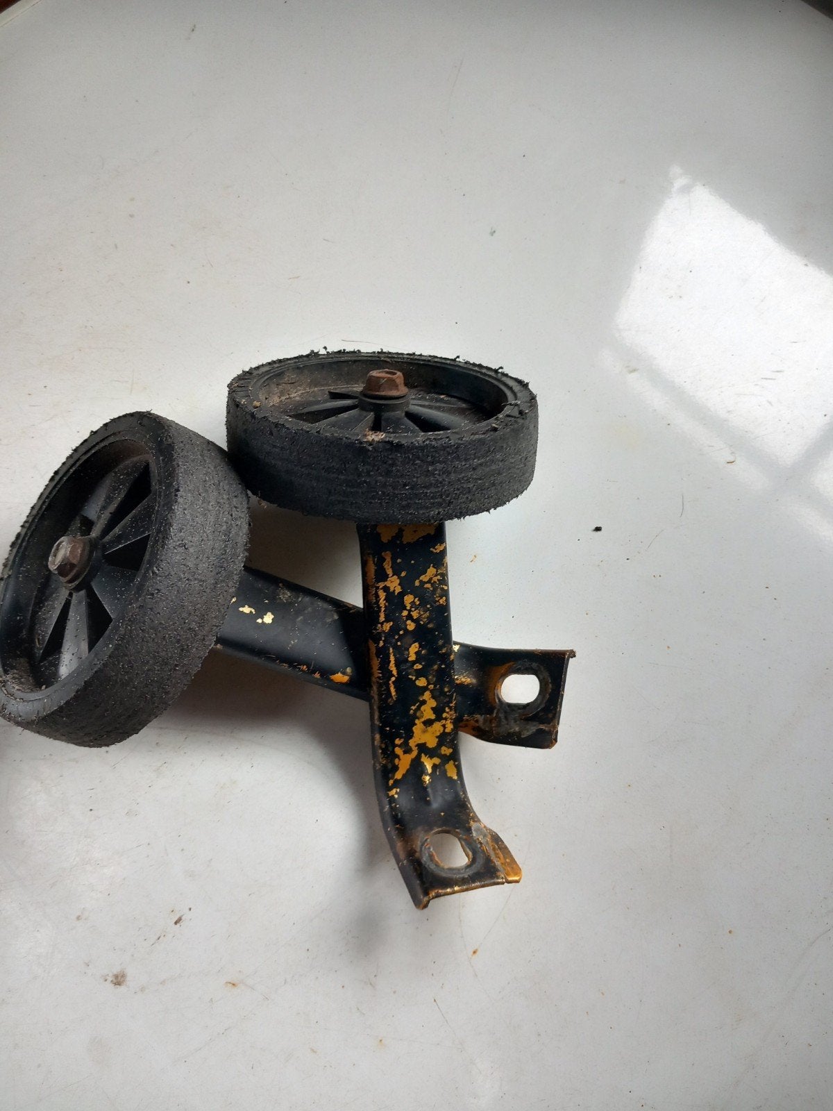 zijwieltjes, Fietsen en Brommers, Ophalen of Verzenden, Gebruikt, Minder dan 16 inch, Zijwieltjes