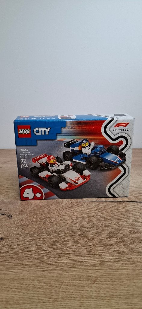 LEGO City 60464 F1 Williams & Haas Raceauto's, Compleet, Lego, Lego, Onbekend