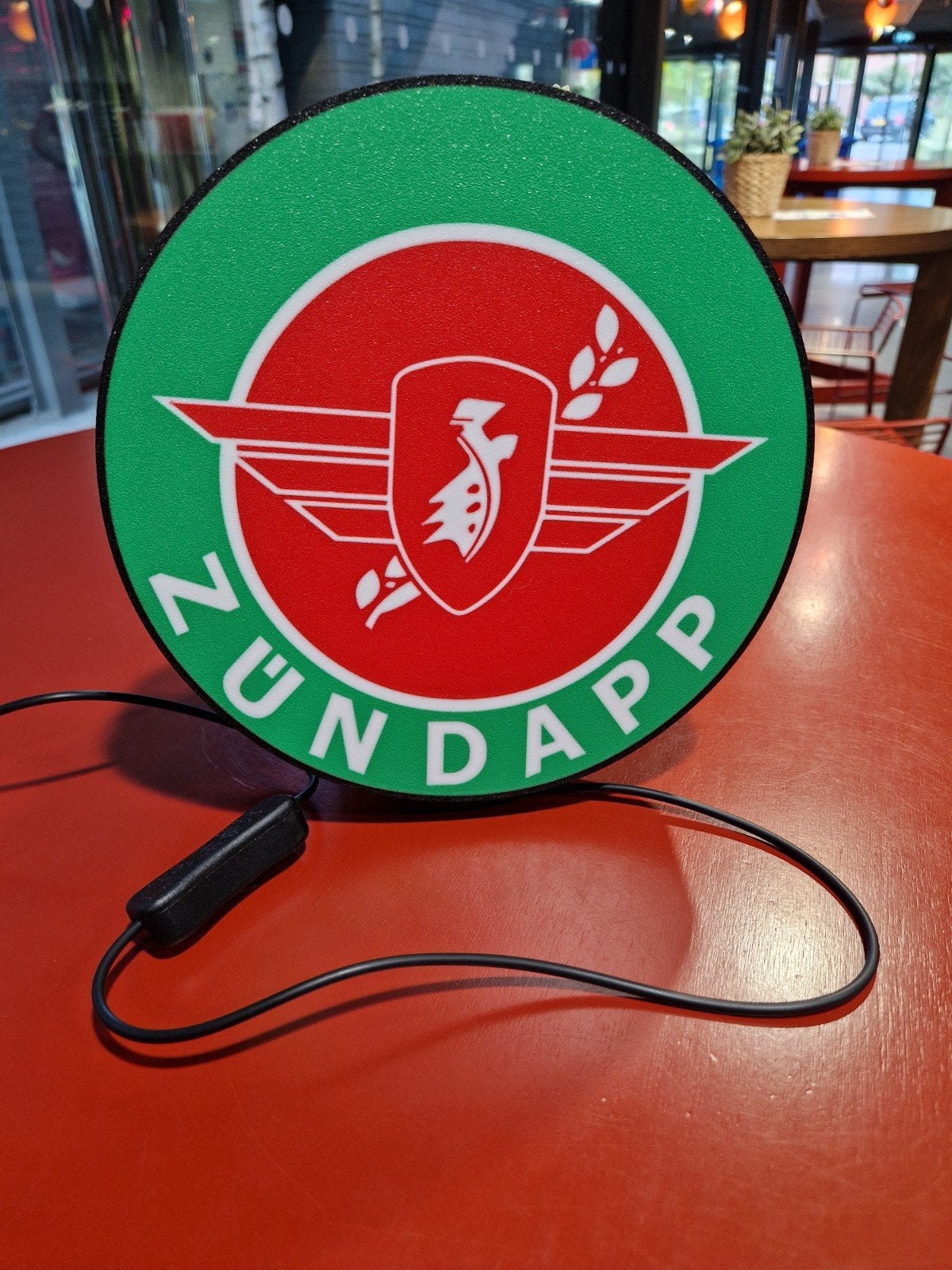 Schitterende XL Zündapp Lichtbak - Nu €37,95, Ophalen of Verzenden, Nieuw, Lichtbak of (neon) lamp