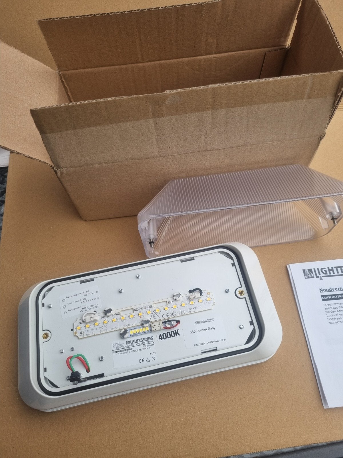 Lightronics noodverlichting, Ophalen of Verzenden, Nieuw