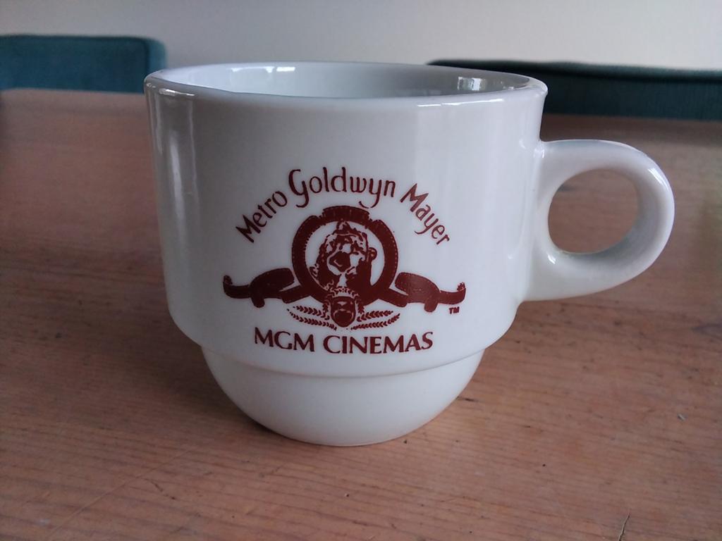 Kopje MGM Cinemas, Verzenden, Zo goed als nieuw, Gebruiksvoorwerp