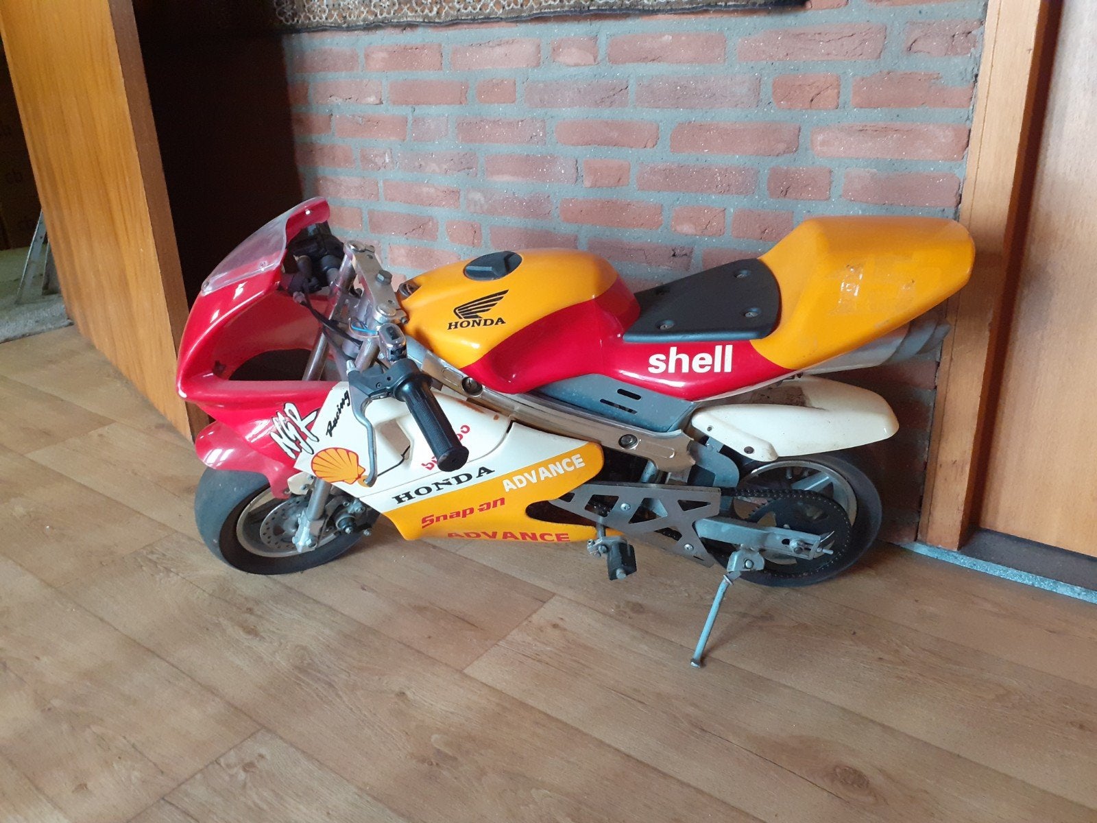 minibike, honda repsol ,  cyclone chopper, Overige typen, Zo goed als nieuw, 50 cc, Ophalen