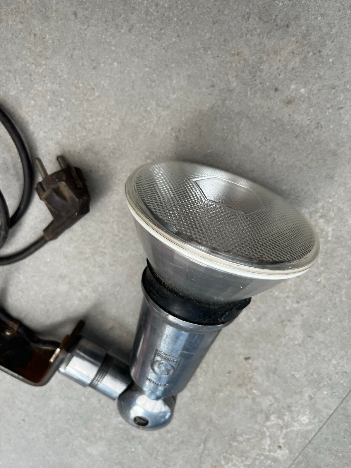 Vintage Philips tuinspot met grondpen, Ophalen