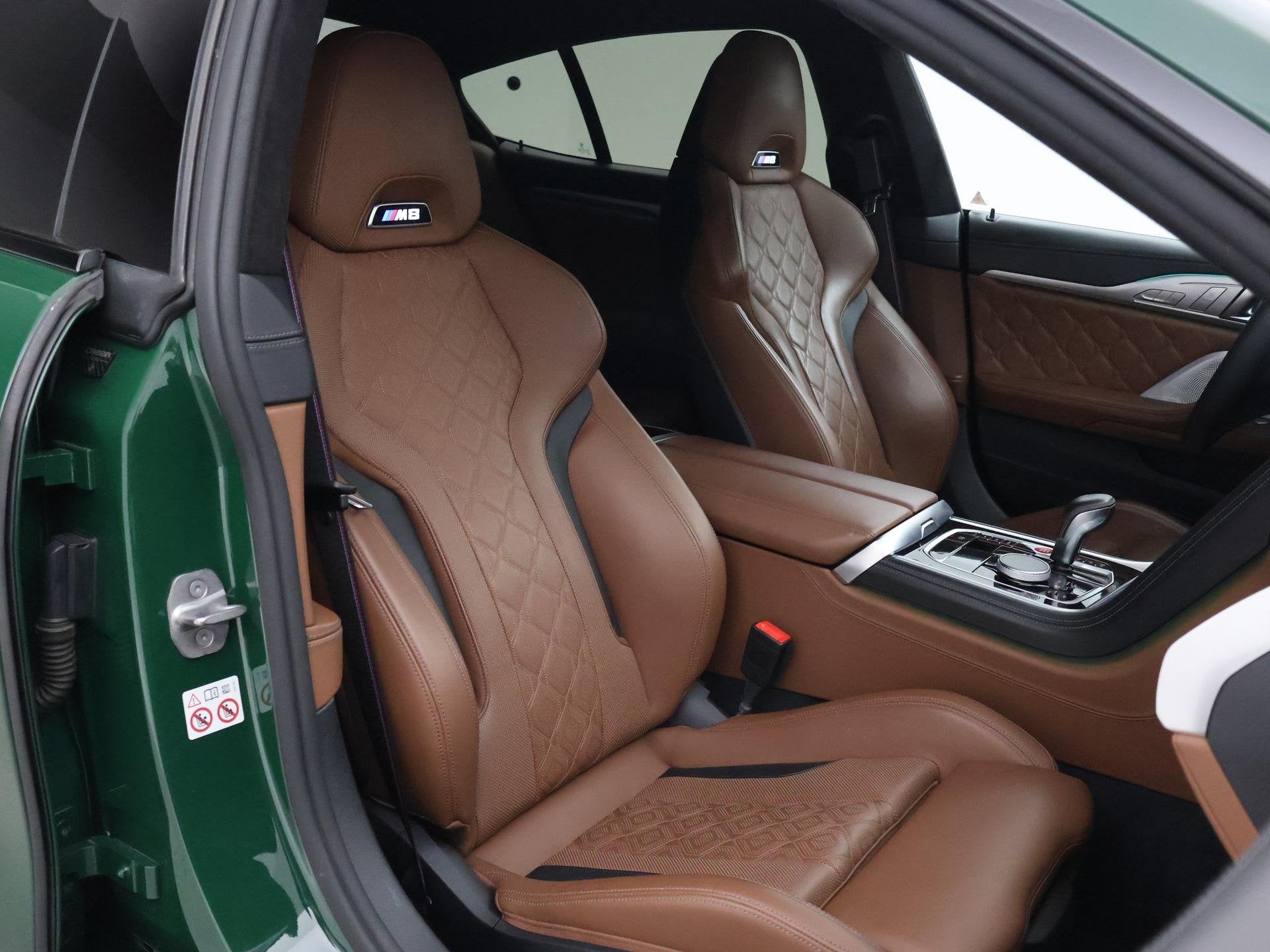 BMW 8-serie Gran Coupé M8 COMPETITION 626 PK IRISH GREEN +, Auto's, Automaat, Stof, Gebruikt, 4395 cc