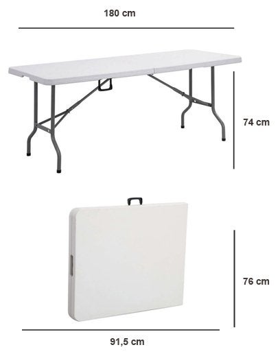 Partytafel te huur : €10 voor 3 dagen, Ophalen, Gebruikt, Overige