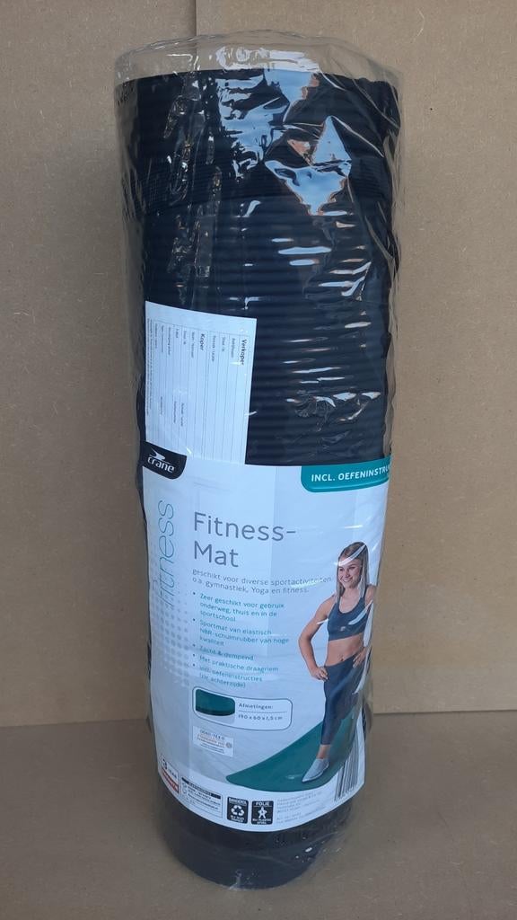 Fitnessmat nieuw dik schuimrubber in dicht plastic afhalen🧘, Ophalen, Nieuw, Yogamat