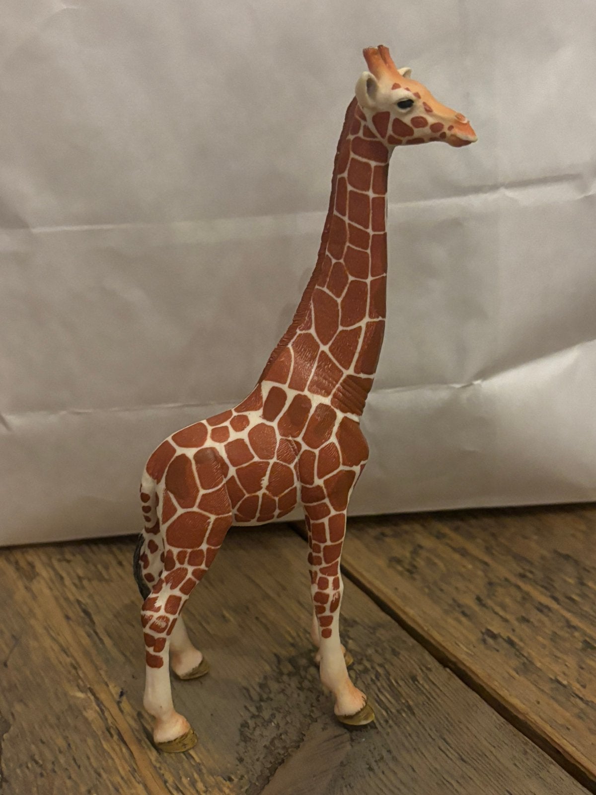 Schleich giraf – volwassen giraffe – 2003, Ophalen of Verzenden, Zo goed als nieuw, Paard, Beeldje of Figuurtje