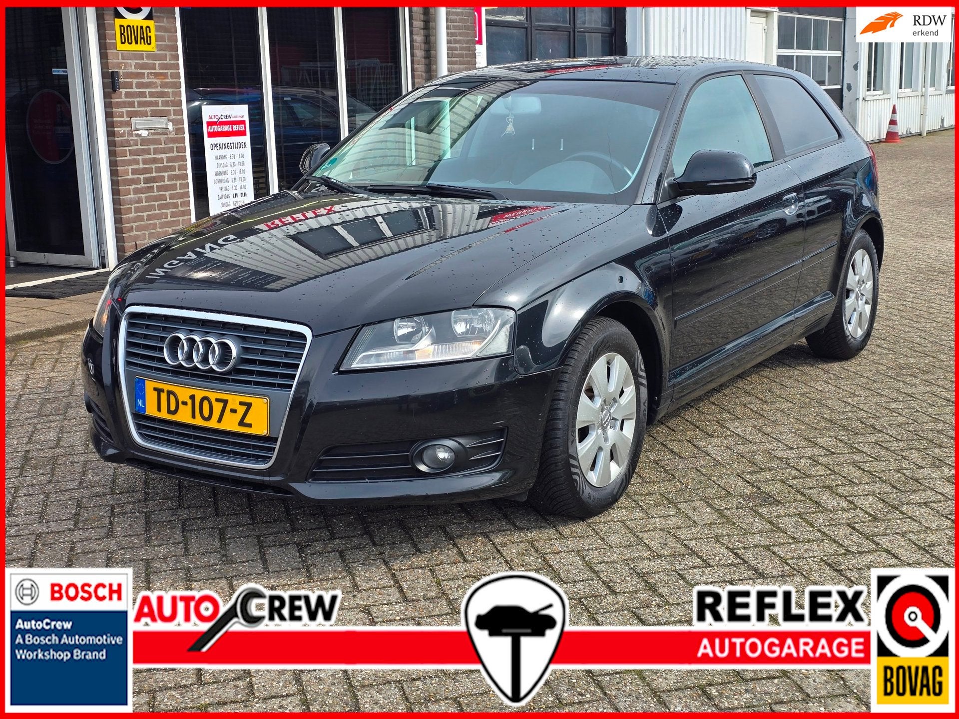 Audi A3 1.6 TDI Attr.Busin.Edition AIRCO|CRUISE, Auto's, Audi, Voorwielaandrijving, Euro 5, Stof, Gebruikt