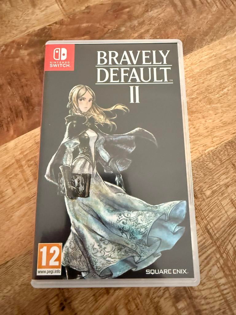Bravely Default II - Nintendo Switch RPG Avontuur, 1 speler, Ophalen of Verzenden, Zo goed als nieuw, Role Playing Game (Rpg)