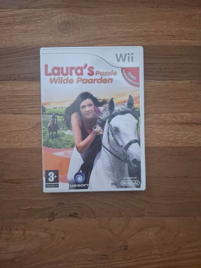 Laura's Passie Wilde paarden Wii, Ophalen of Verzenden, Speelkaart(en)