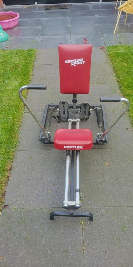 Kettler Sport Roeiapparaat - Ideaal voor thuistraining, Ophalen, Metaal, Roeitrainer, Buik