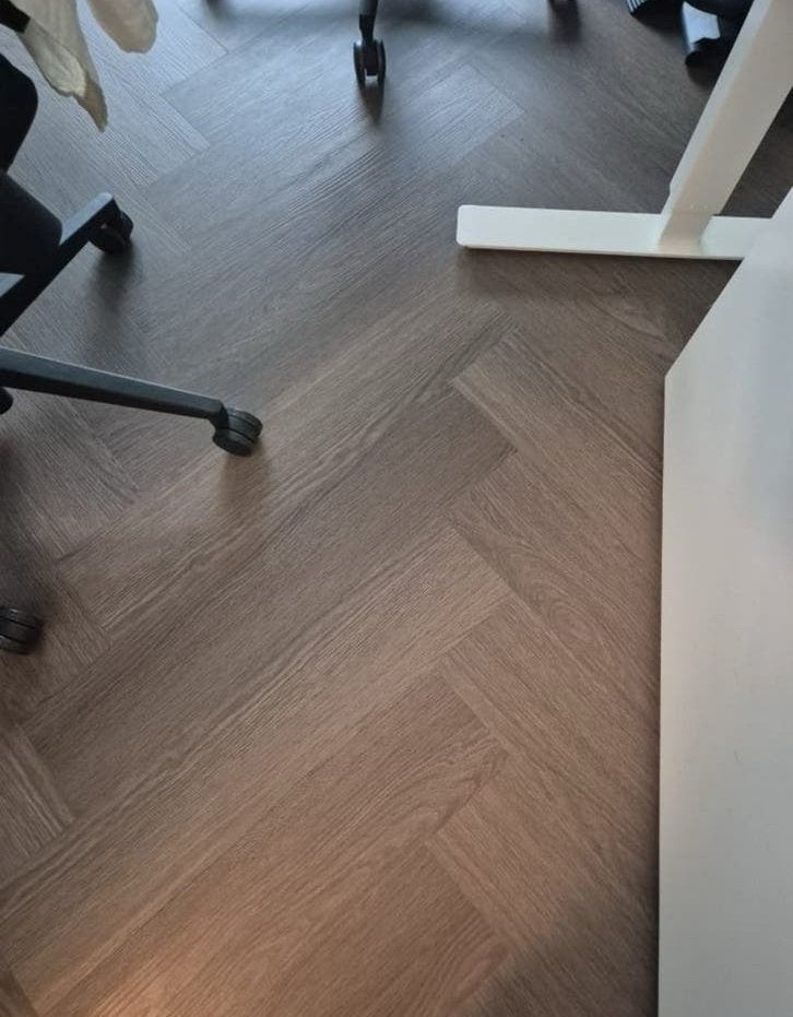 Visgraat Click PVC 80m2, Ophalen, Kunststof, 50 tot 150 cm, Zo goed als nieuw