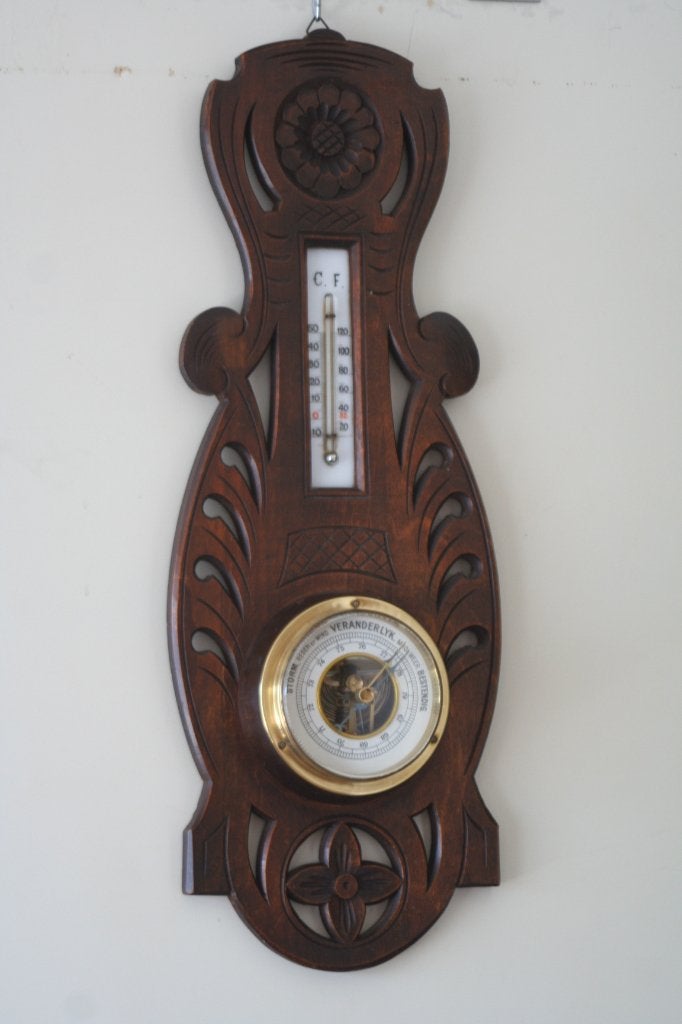 Prachtige oude barometer, Antiek en Kunst, Ophalen of Verzenden