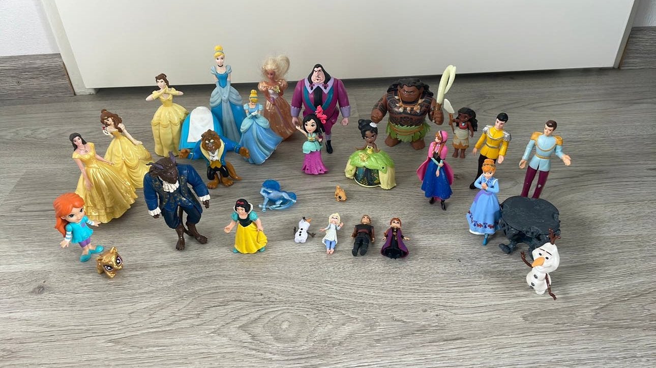 Disney poppetjes, Ophalen of Verzenden, Gebruikt