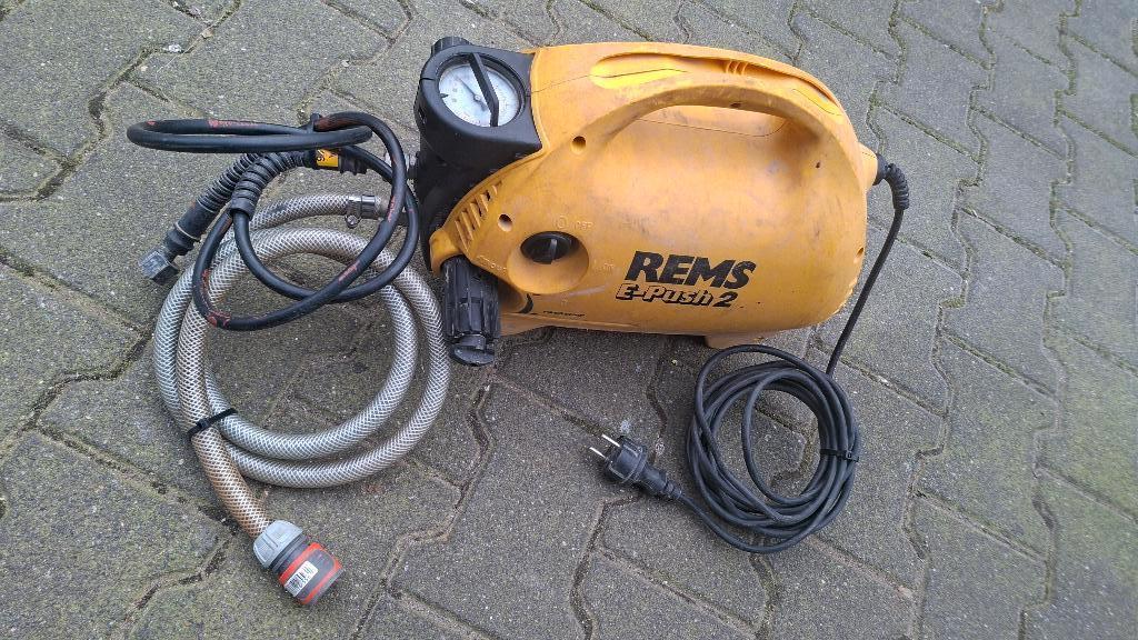 Rems E-Push 2 Elektrische Afperspomp, Ophalen, ., Zo goed als nieuw, .