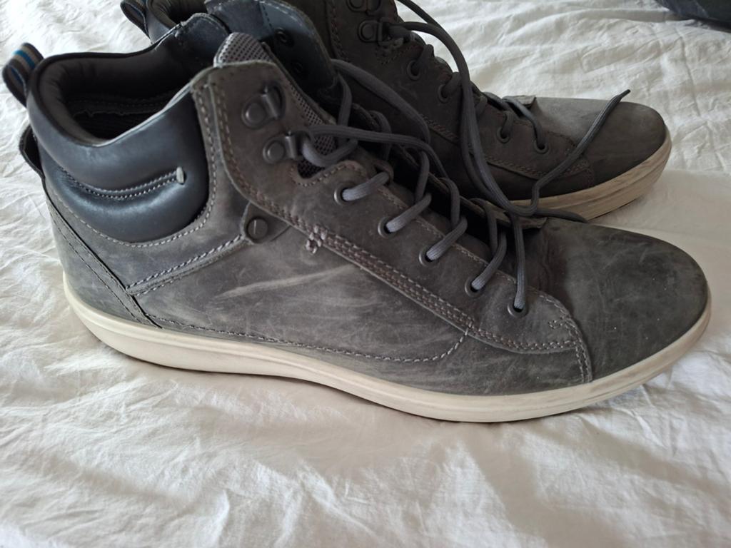 Ecco herenschoenen grijs maat 48, Kleding | Heren, Schoenen, Ophalen of Verzenden, Zo goed als nieuw, Overige kleuren