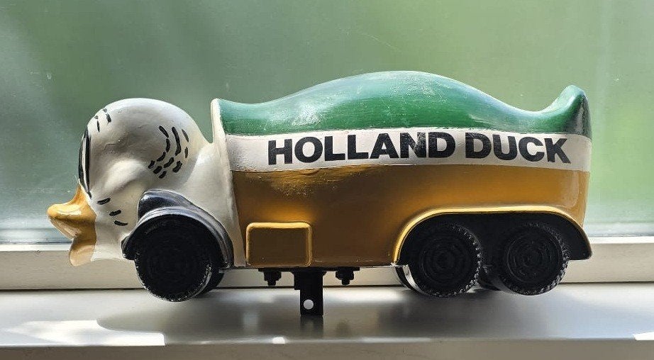 Holland duck Vrachtwagen Mascotte, Ophalen, Zo goed als nieuw, Gebruiksvoorwerp