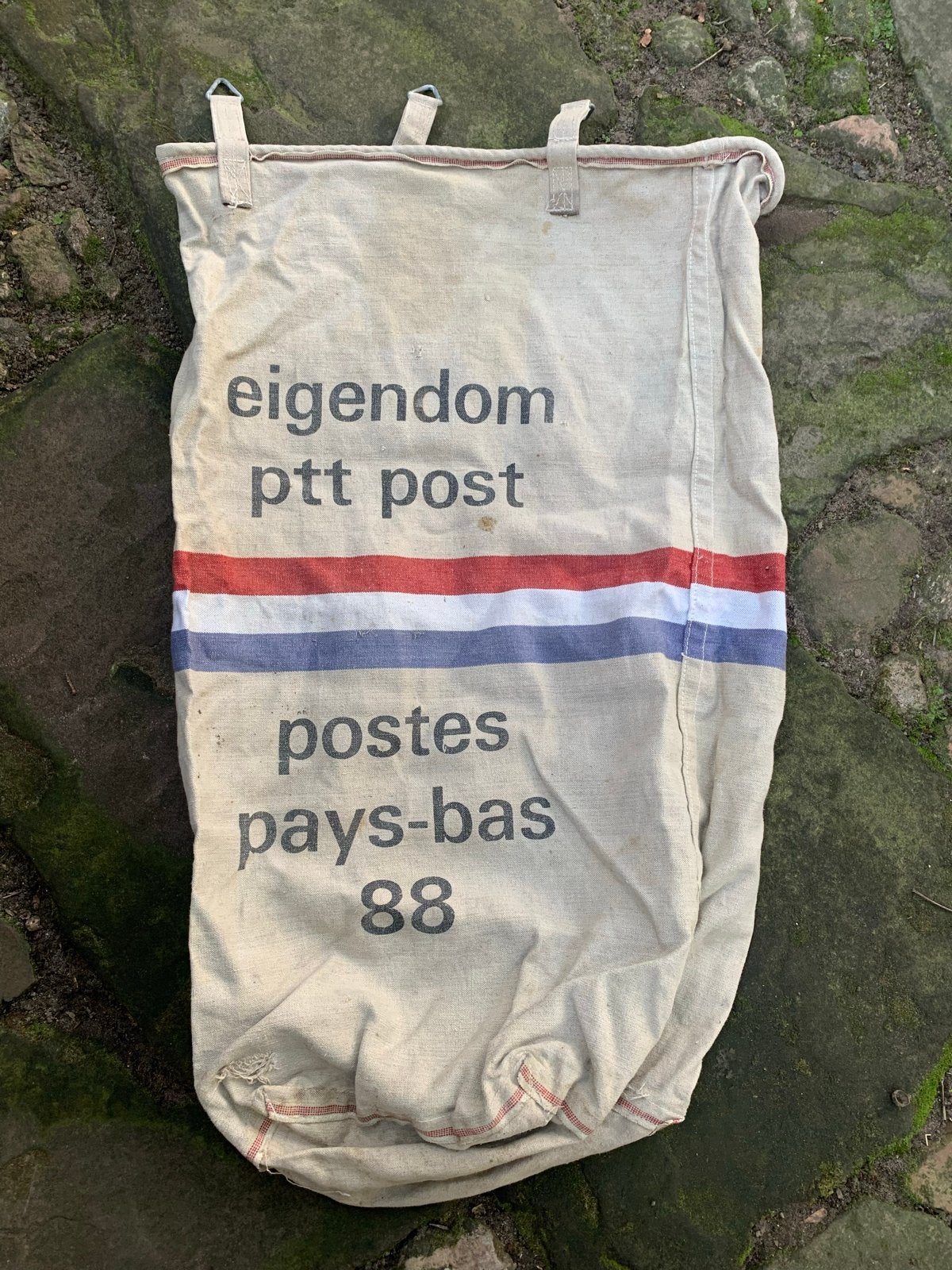 Vintage PTT Postzak - Origineel uit 1988, Ophalen of Verzenden, Gebruikt
