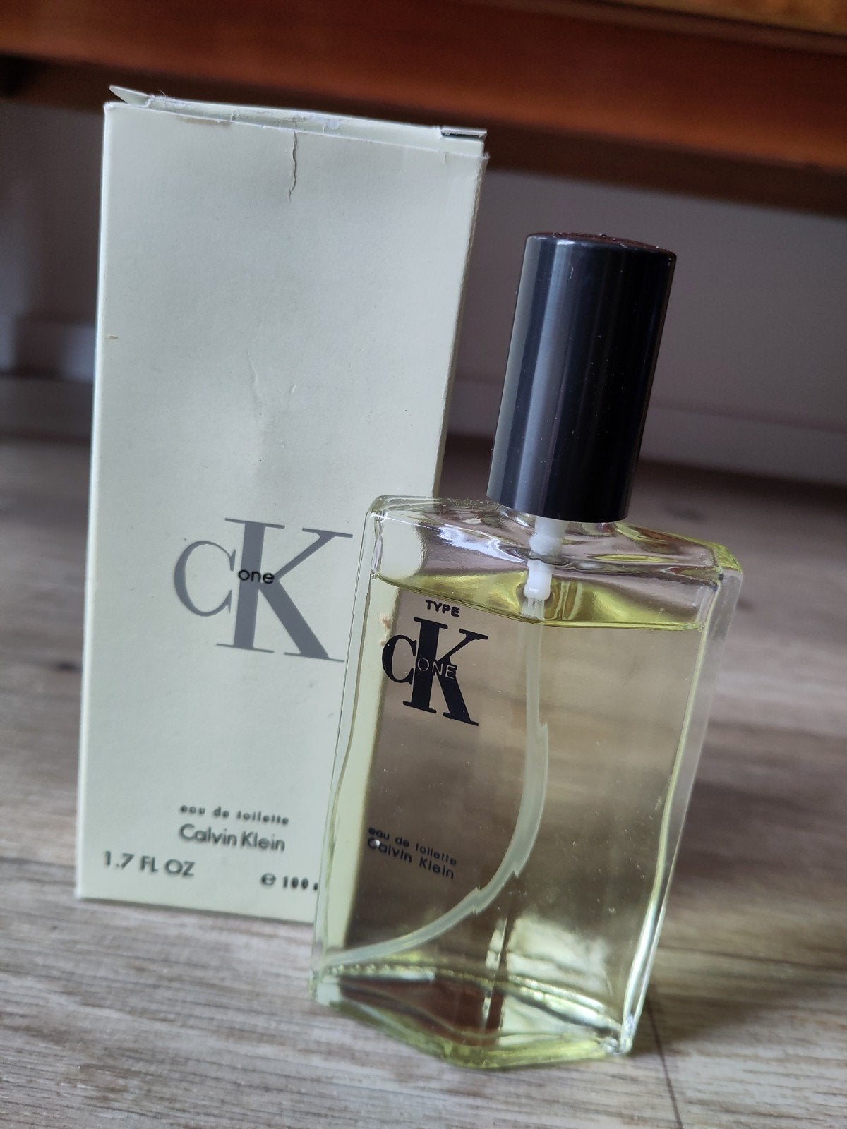 Vintage Calvin Klein Eau de Toilette 100ml, Ophalen of Verzenden, Zo goed als nieuw