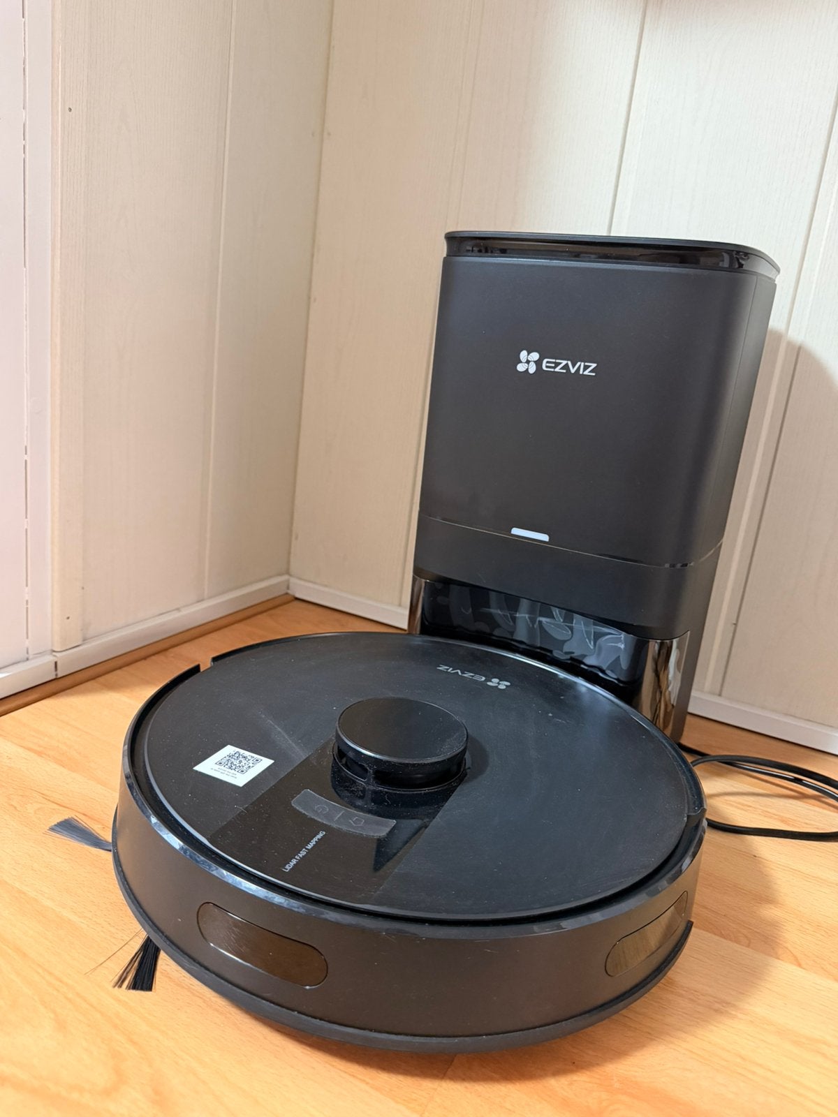 EZVIZ RE4 Plus Black, Witgoed en Apparatuur, Stofzuigers, Ophalen, Zo goed als nieuw