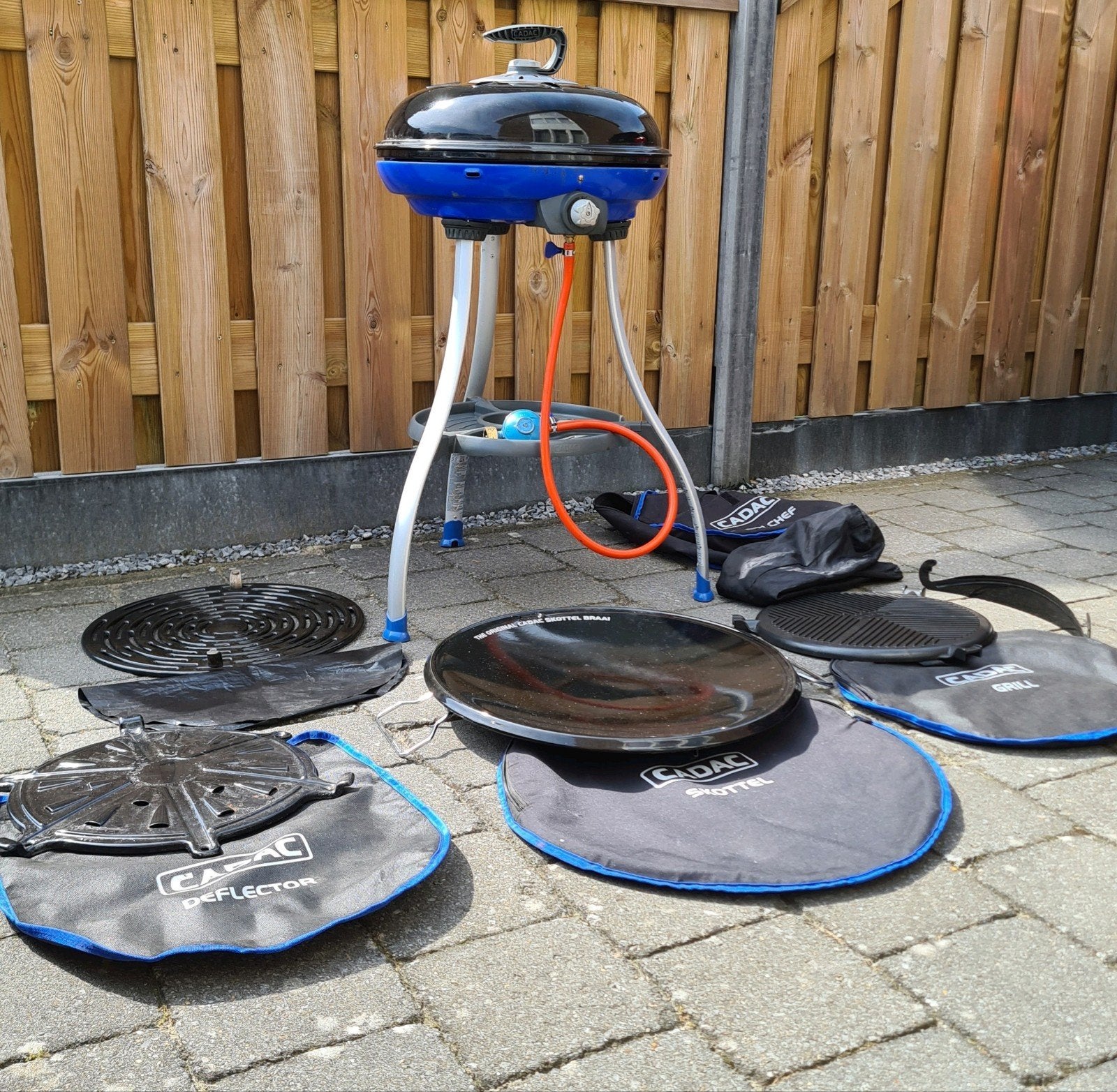 CADAC Carri Chef Skottelbraai set - Compleet, Ophalen, Gebruikt